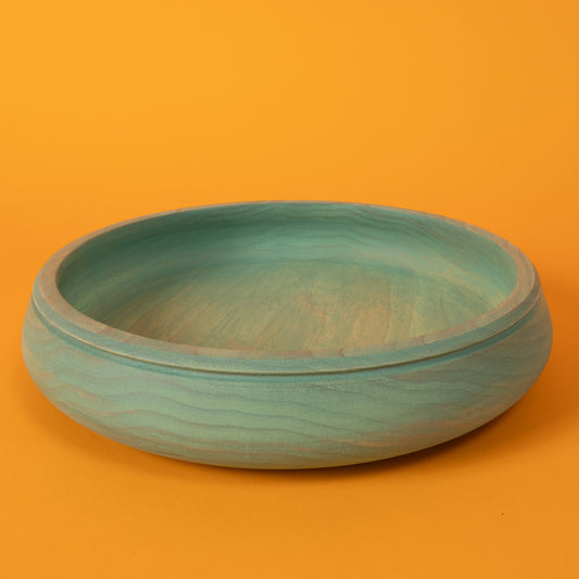 Blue Triangle Bowl